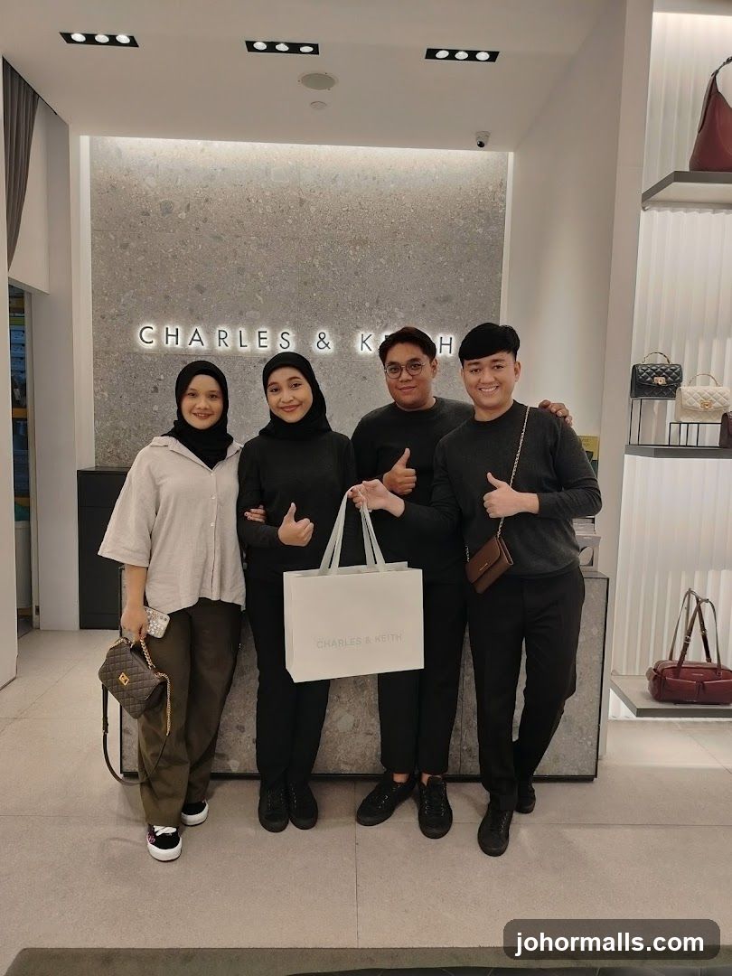Group Posing in Store