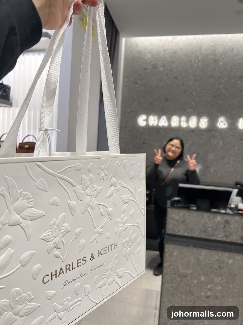 Charles & Keith Shopping Bag