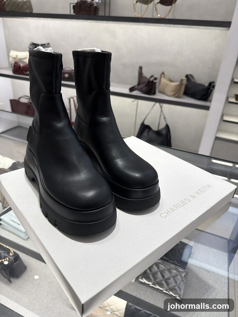 Black Platform Boots