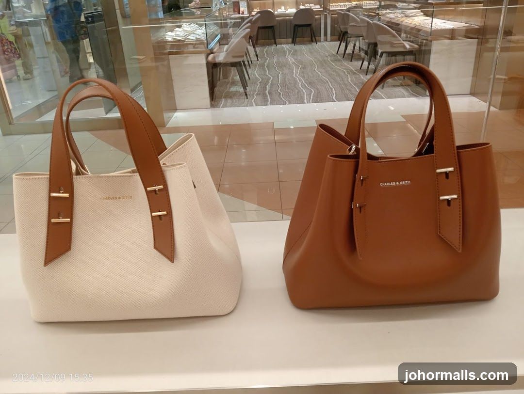 Handbags on Display