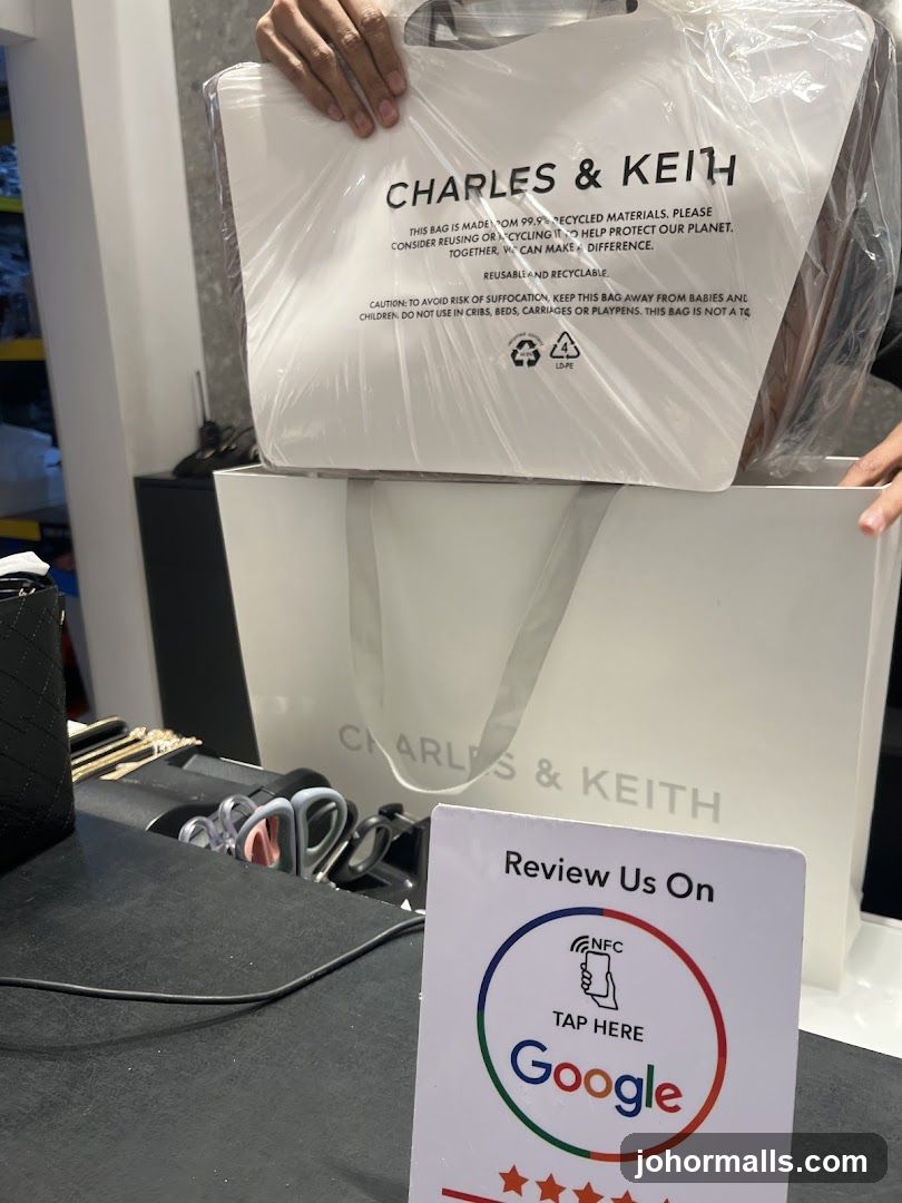 Charles & Keith Shopping Bags