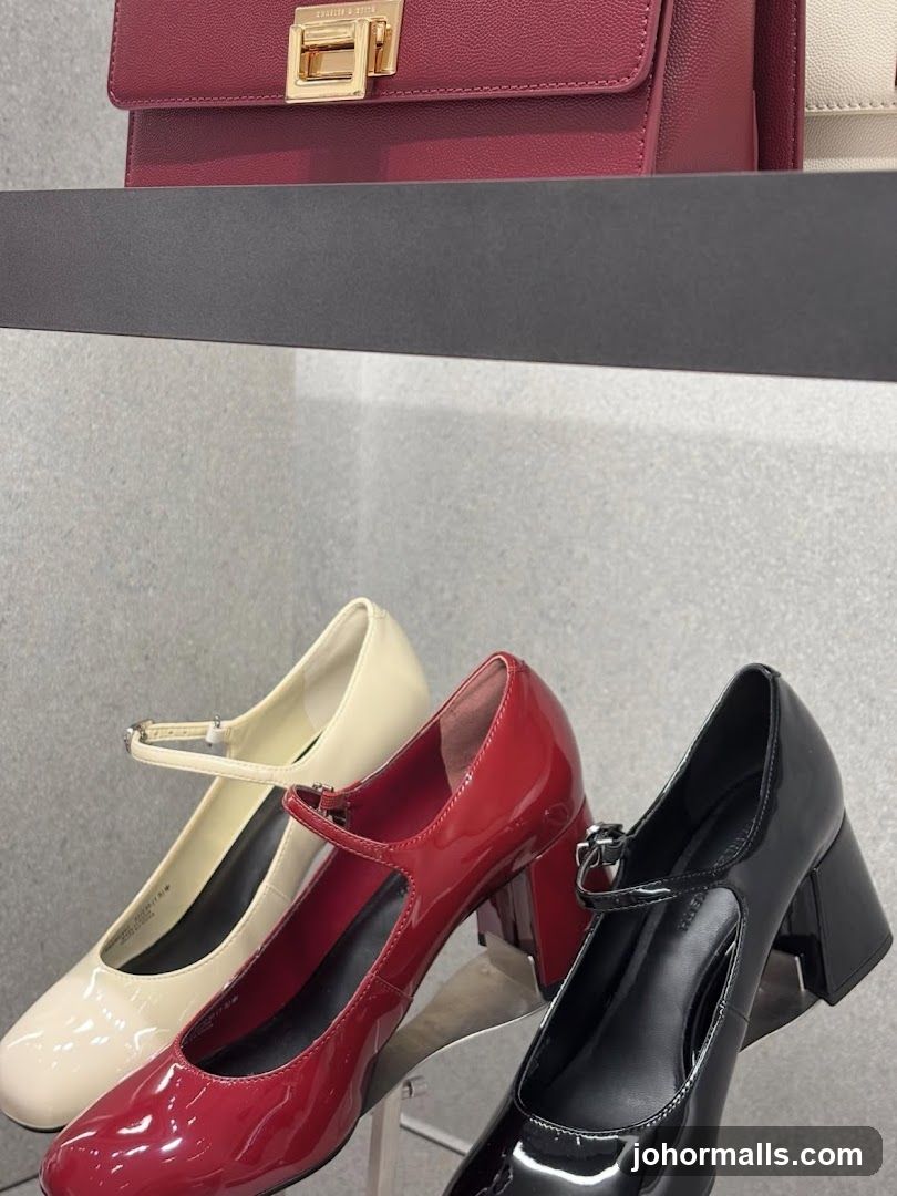 Fashionable Footwear and Handbag