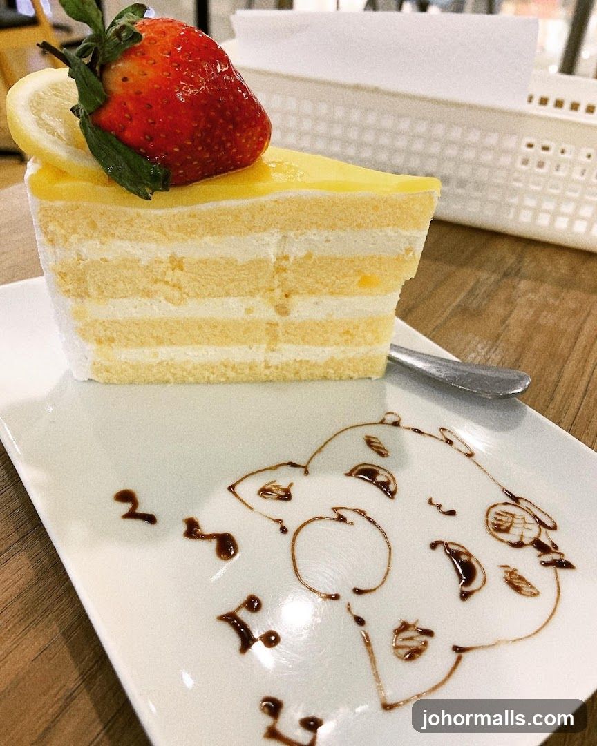 Lemon Cake Slice