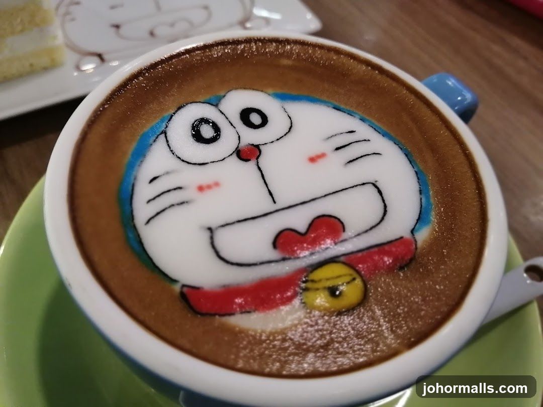 Doraemon Latte Art