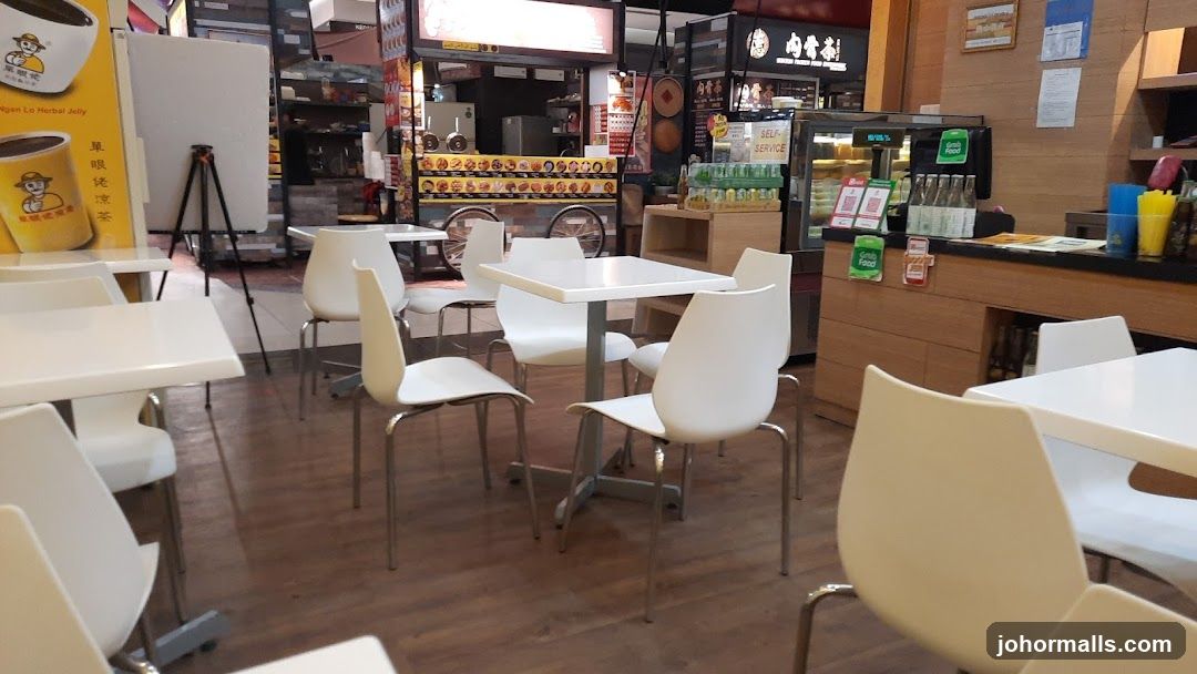 Cafe Interior with Seating