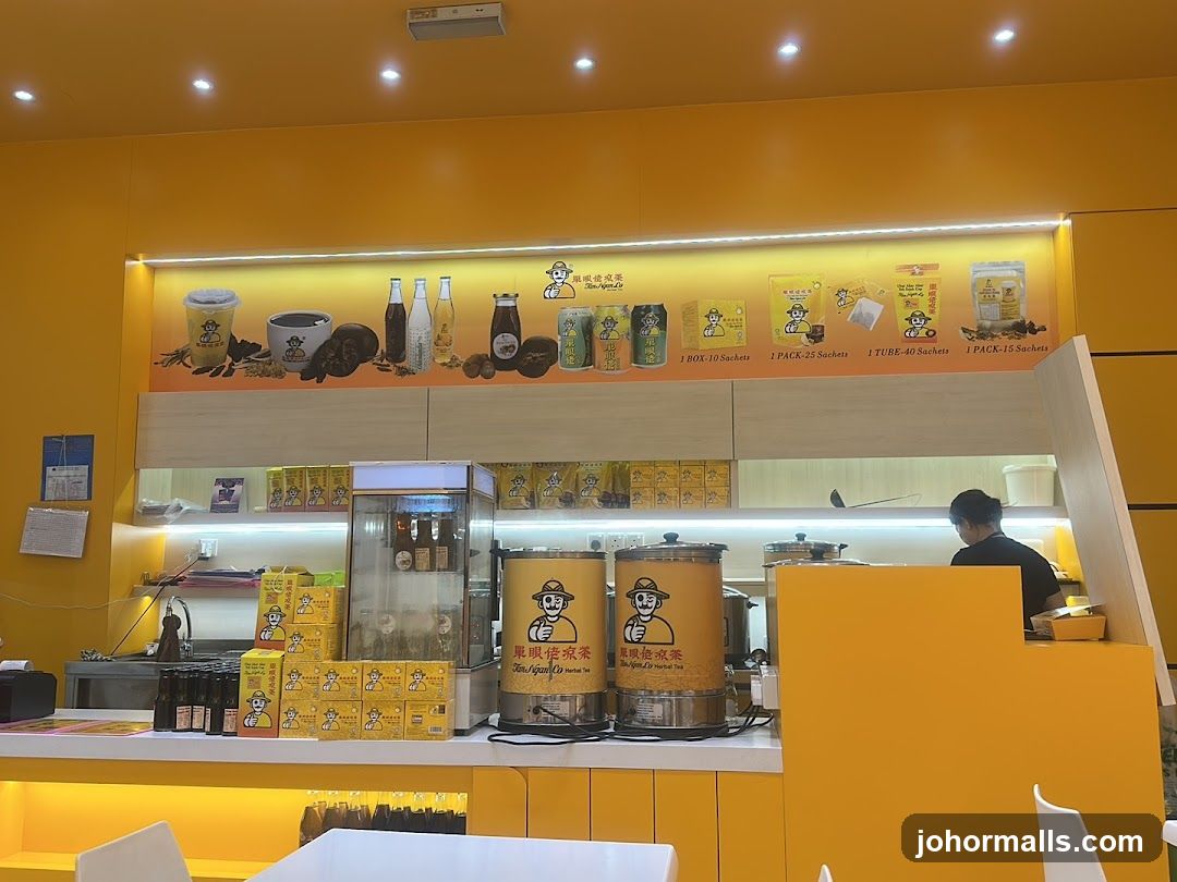 Herbal Tea Shop Interior