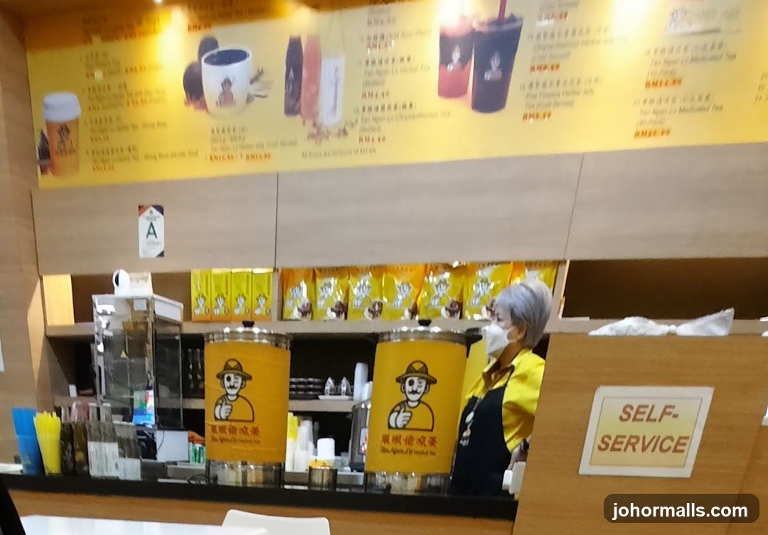 Beverage Shop Counter