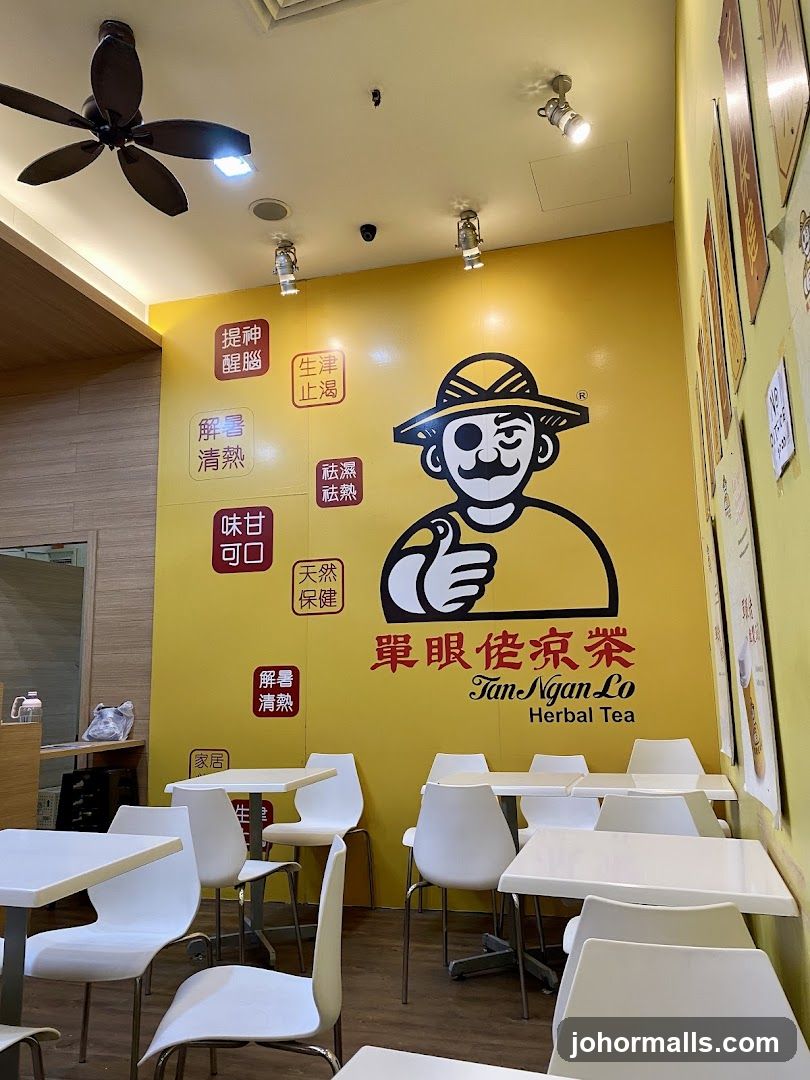 Herbal Tea Shop Interior