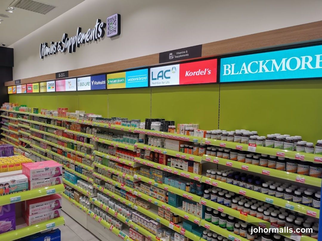 Vitamins and Supplements Aisle