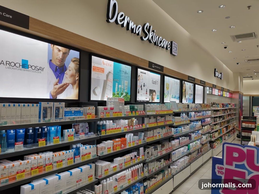 Derma Skincare Store Interior
