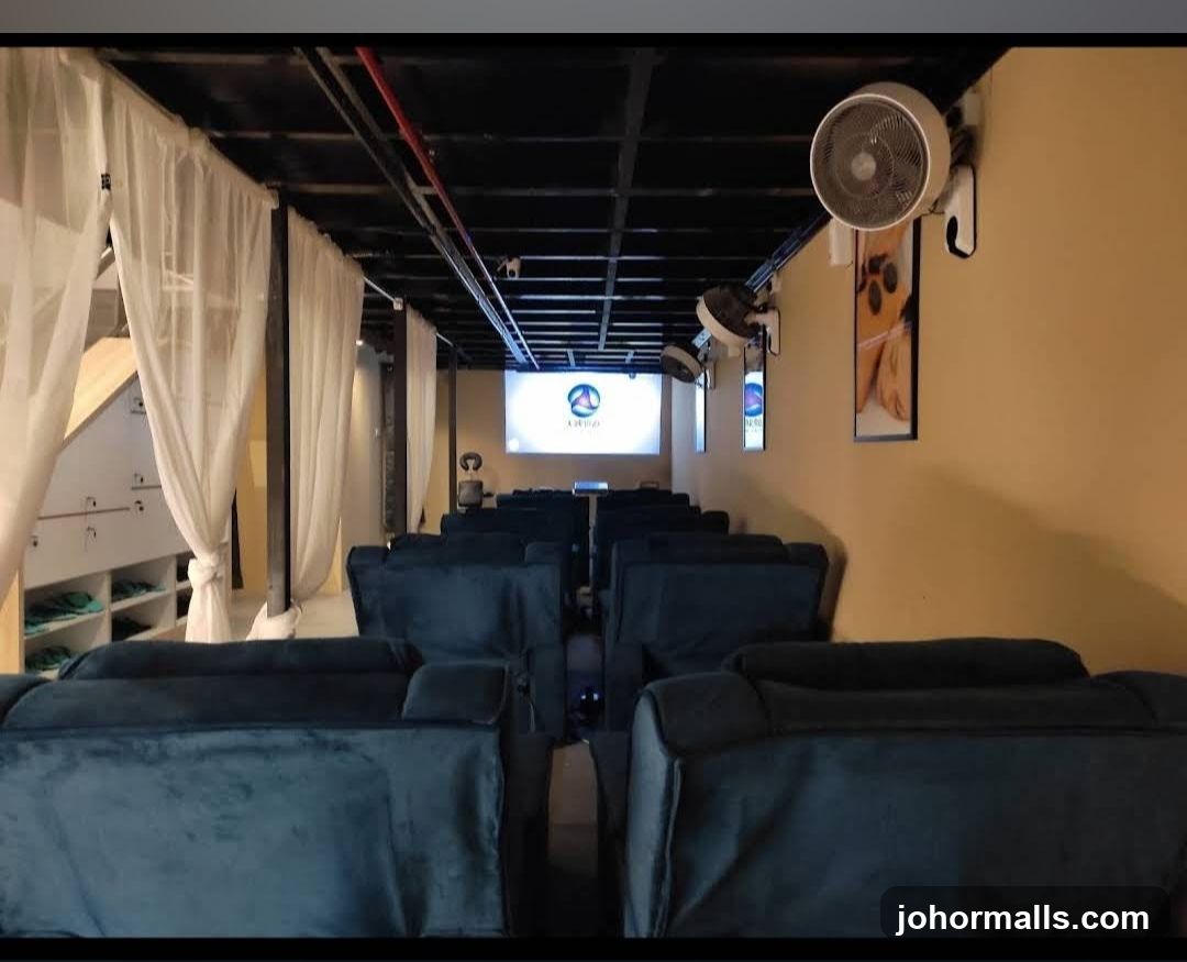 Comfortable Seating Area with Screen