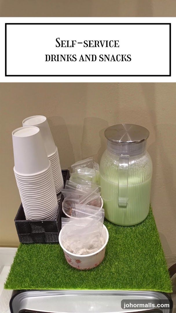 Self-Service Drinks and Snacks