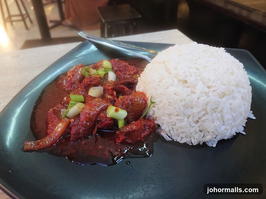 Spicy Beef with Rice