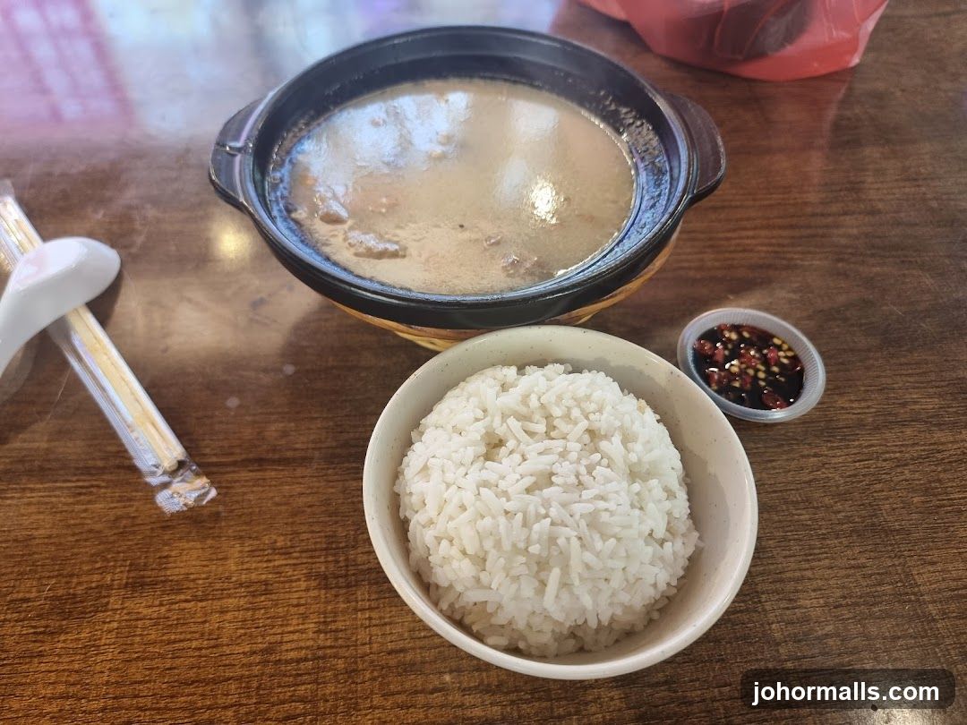 Pork Rib Soup with Rice