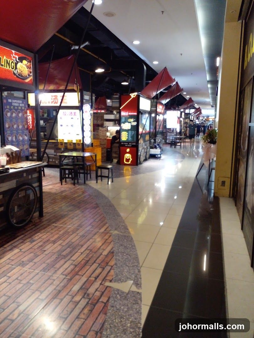 Food court stalls
