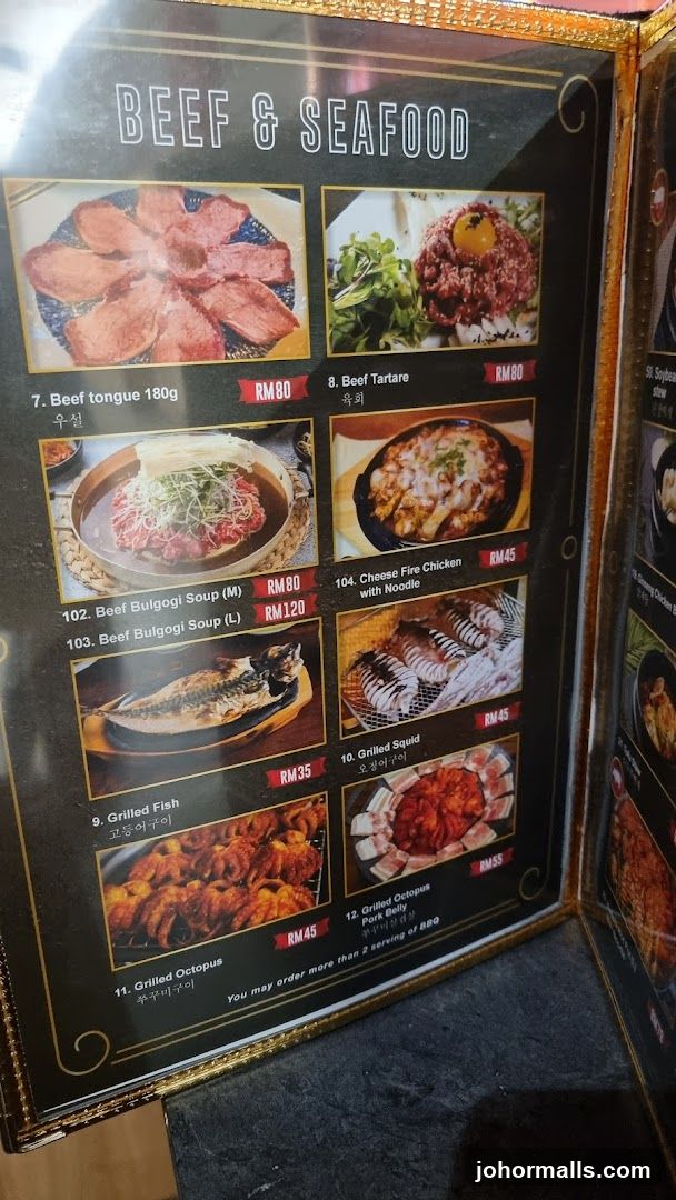 BEEF & SEAFOOD
