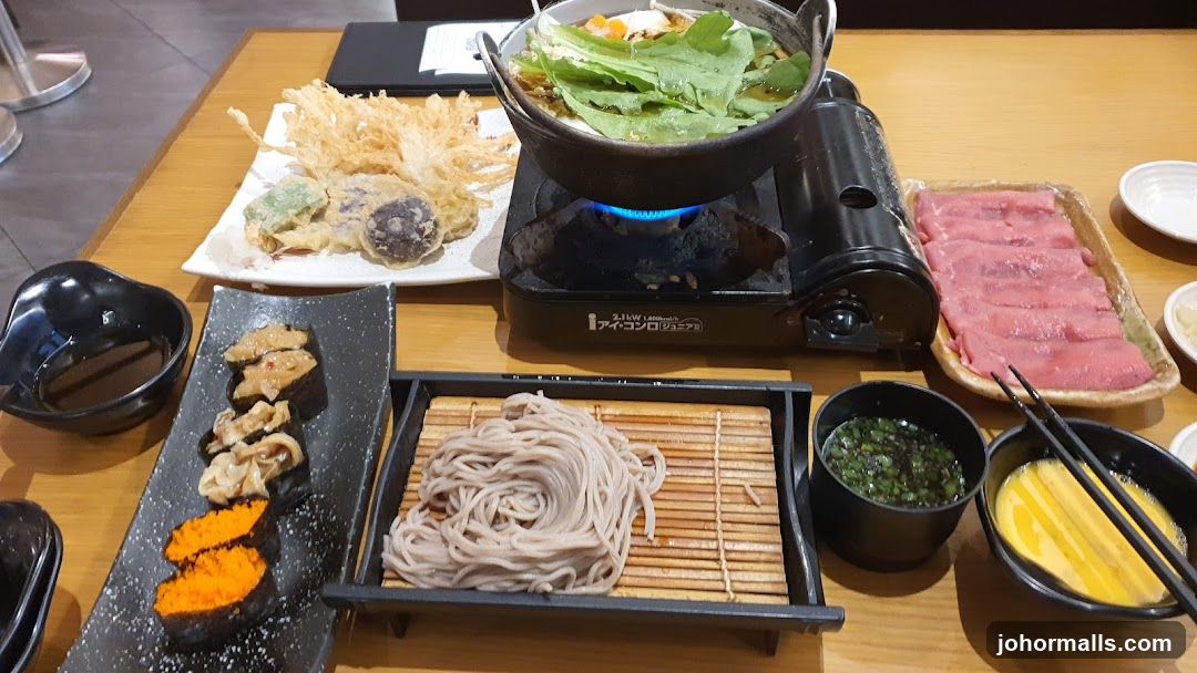 Japanese Hot Pot and Sushi