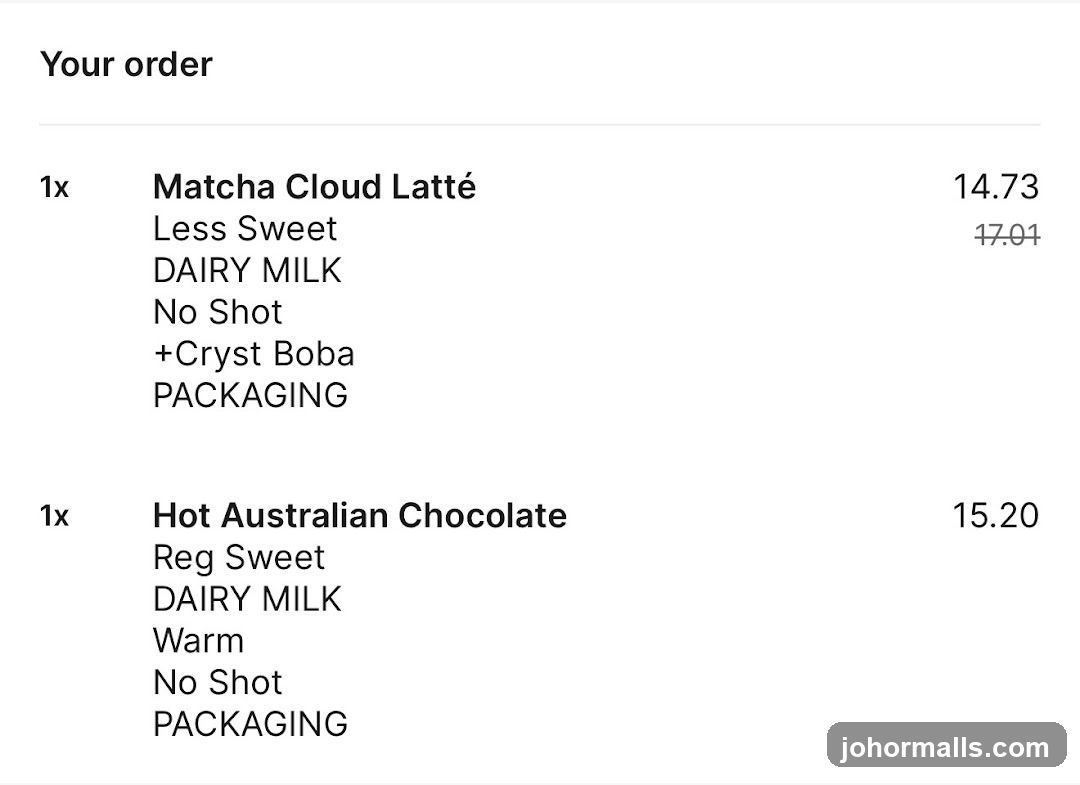 Your order
