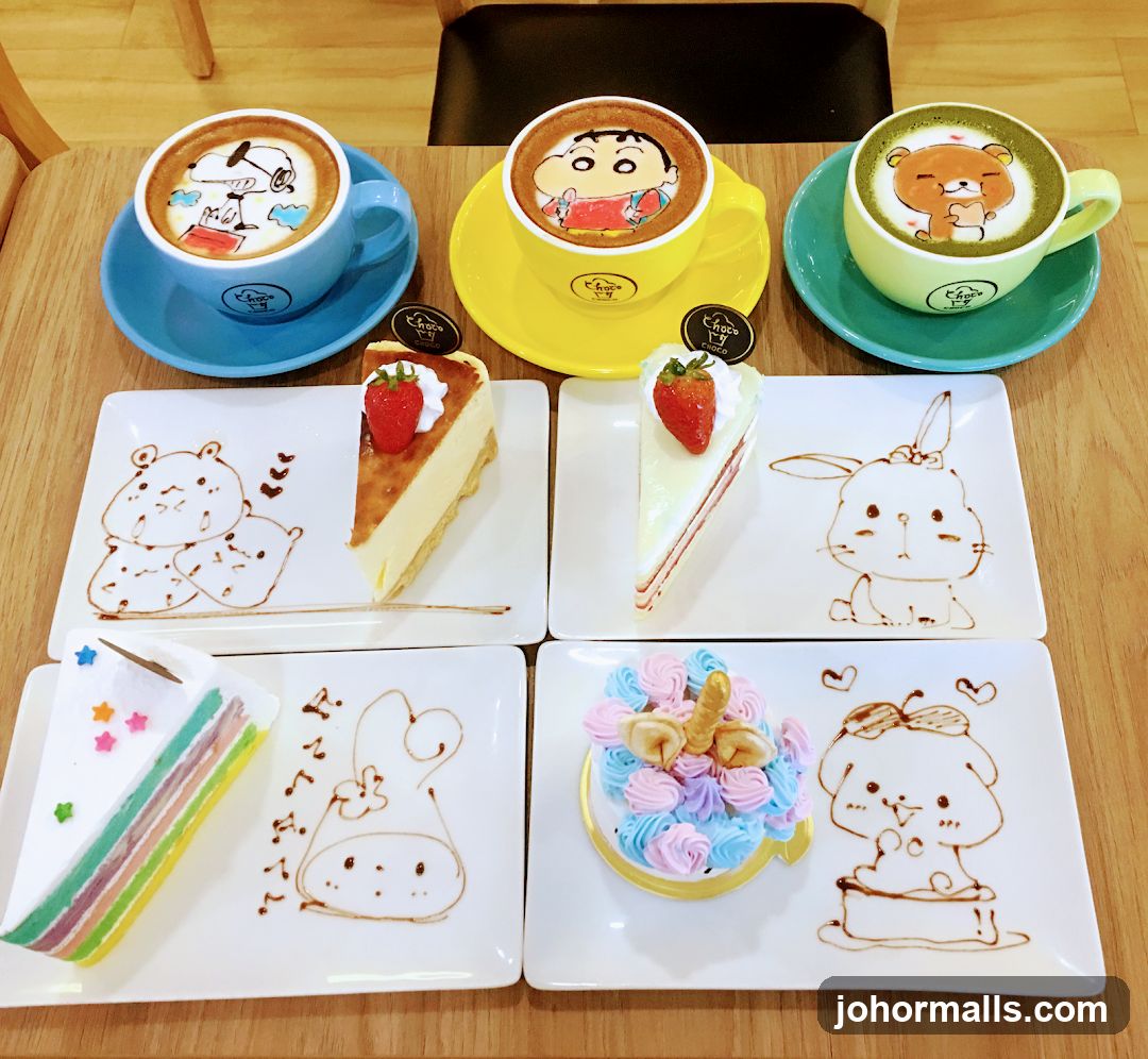 Latte Art and Desserts