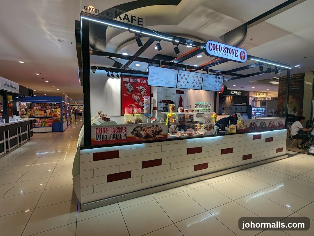 Cold Stone Creamery Stall