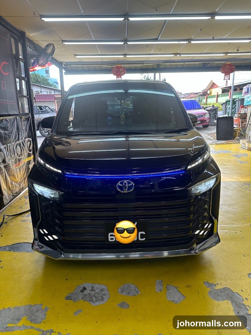 Car in a Workshop