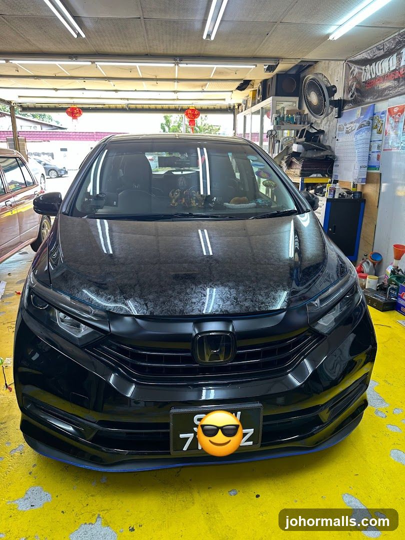 Car in Workshop