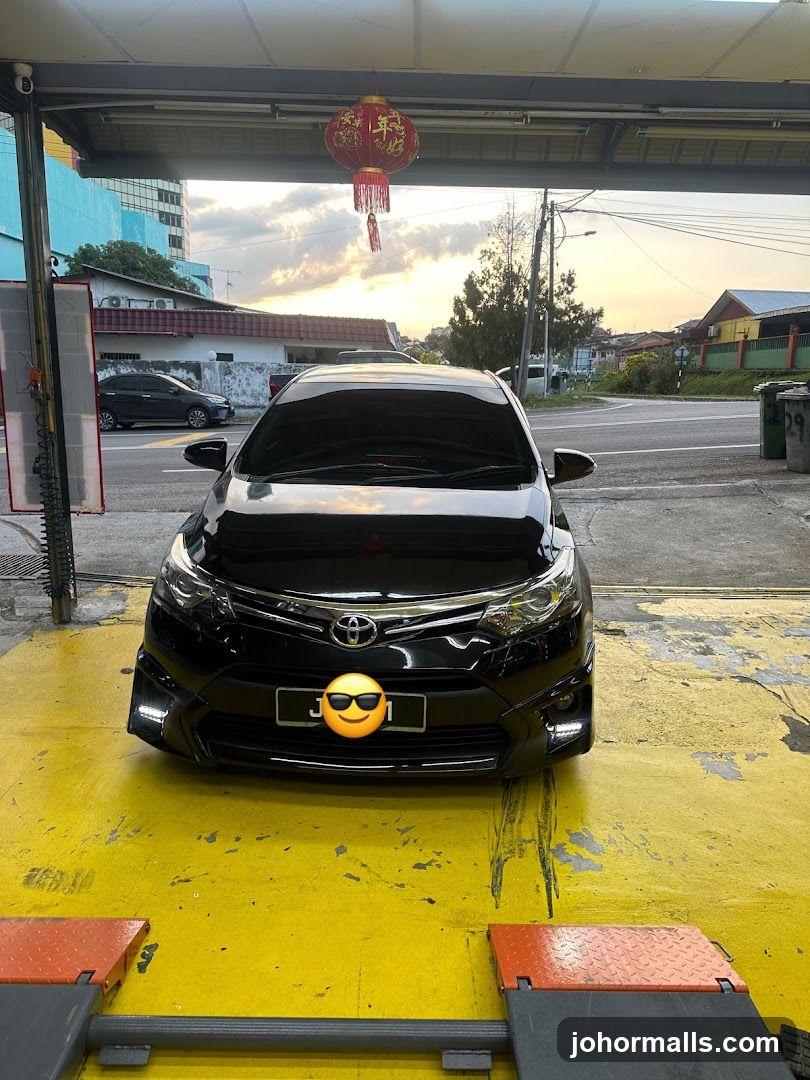 Car in Service Bay