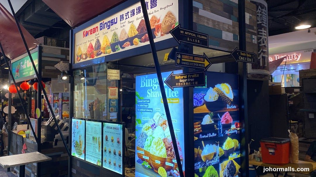 Korean Bingsu and Shaved Ice Stall