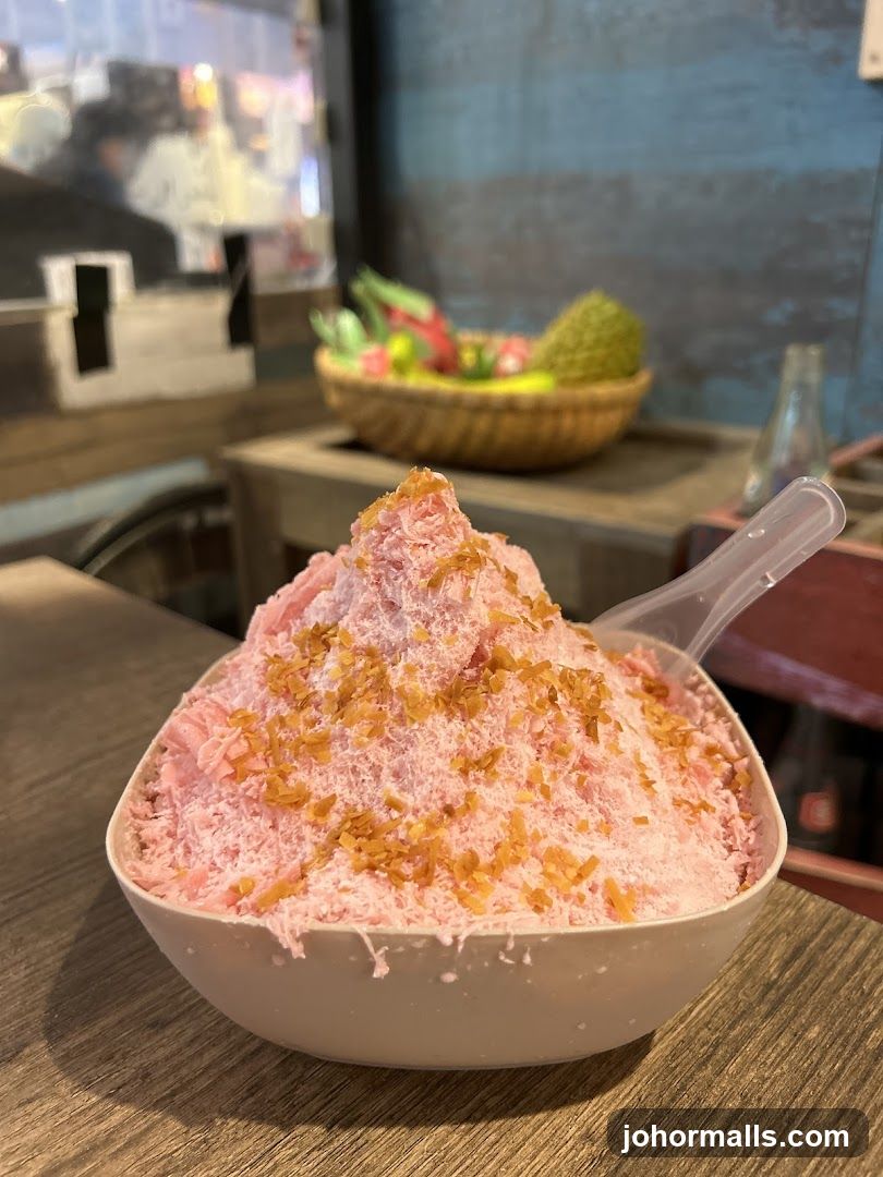 Shaved Ice Dessert