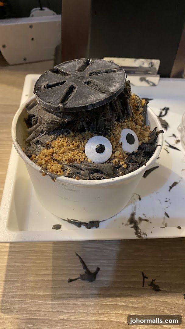 Dessert with Googly Eyes