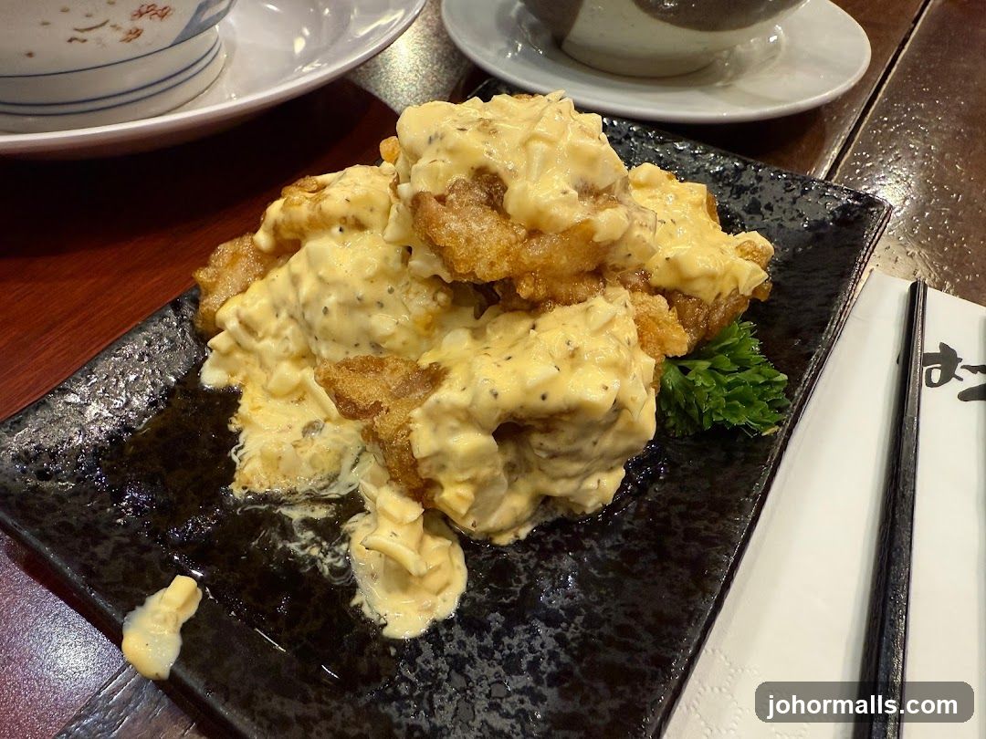 Fried Chicken with Sauce