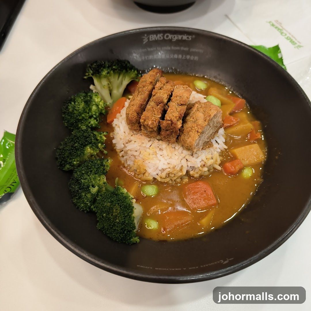Curry with Rice and Fried Meat