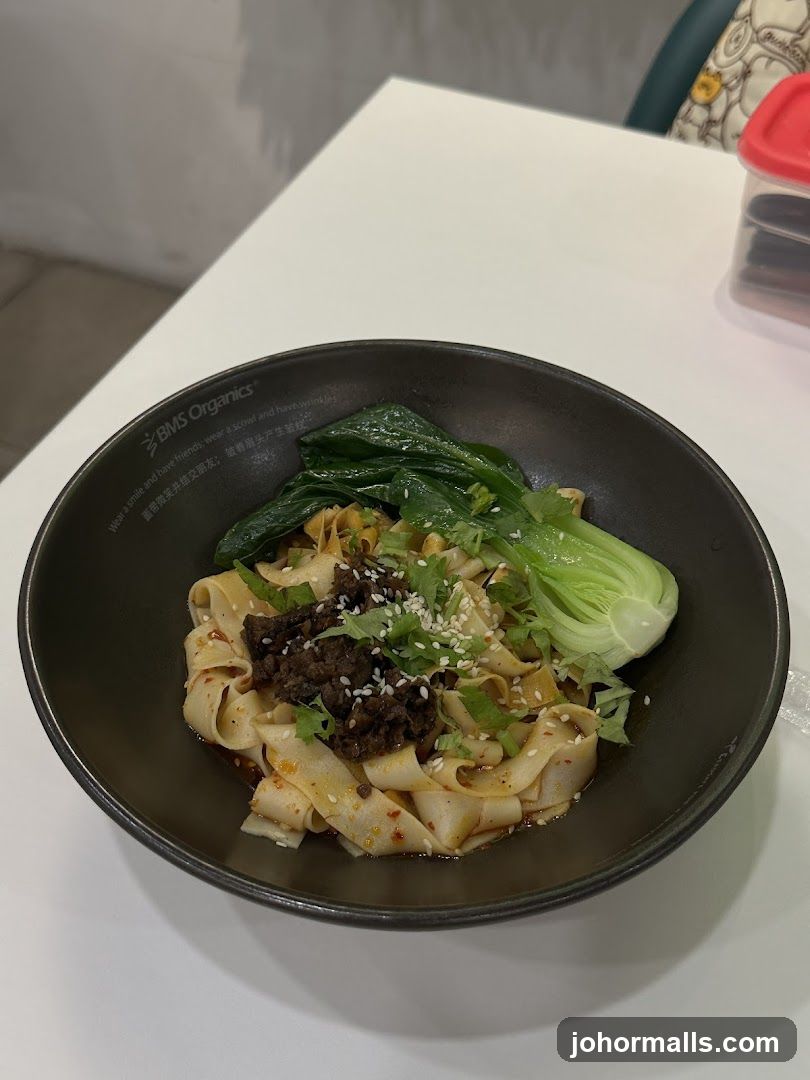 Noodles with Bok Choy