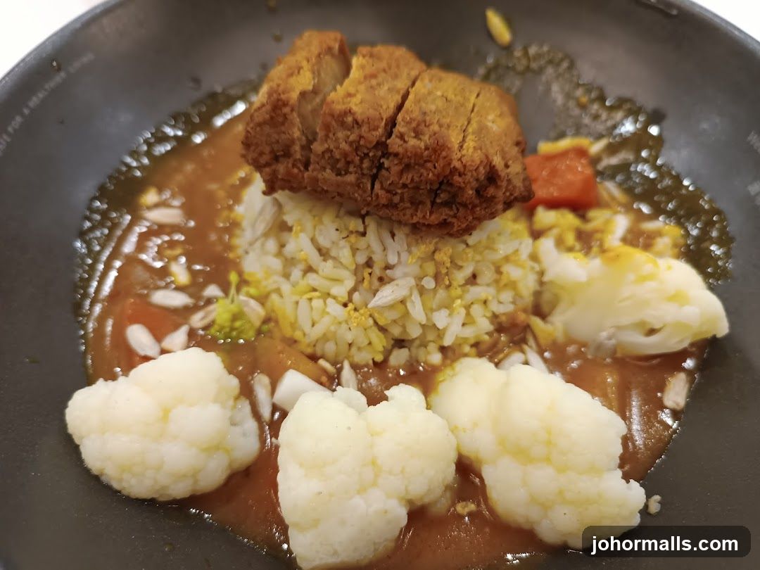 Curry with Rice and Cauliflower