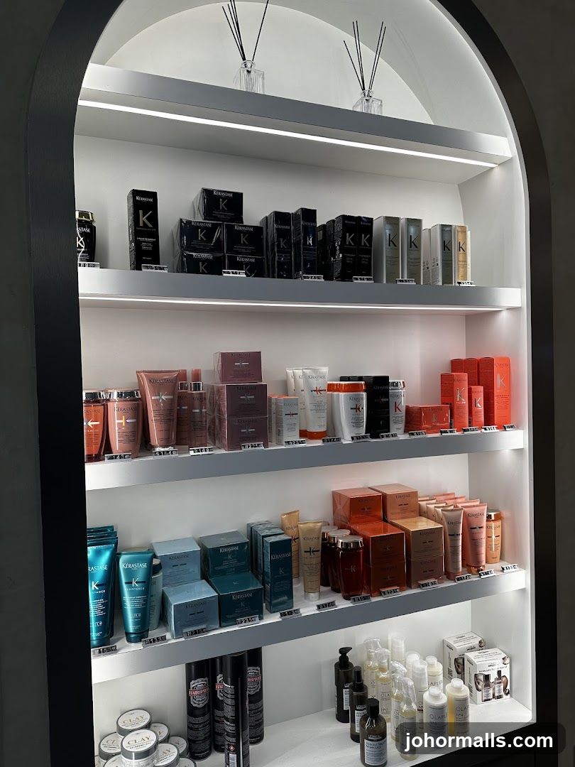 Hair Products Display