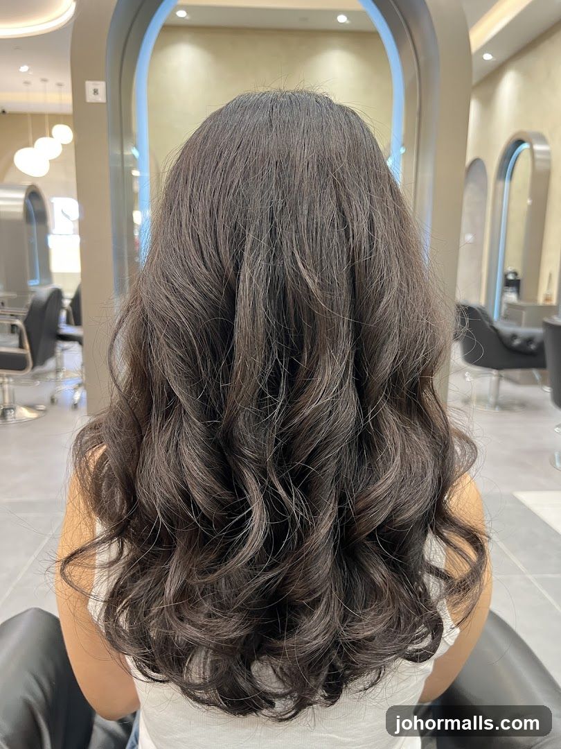 Woman's Hair Styled