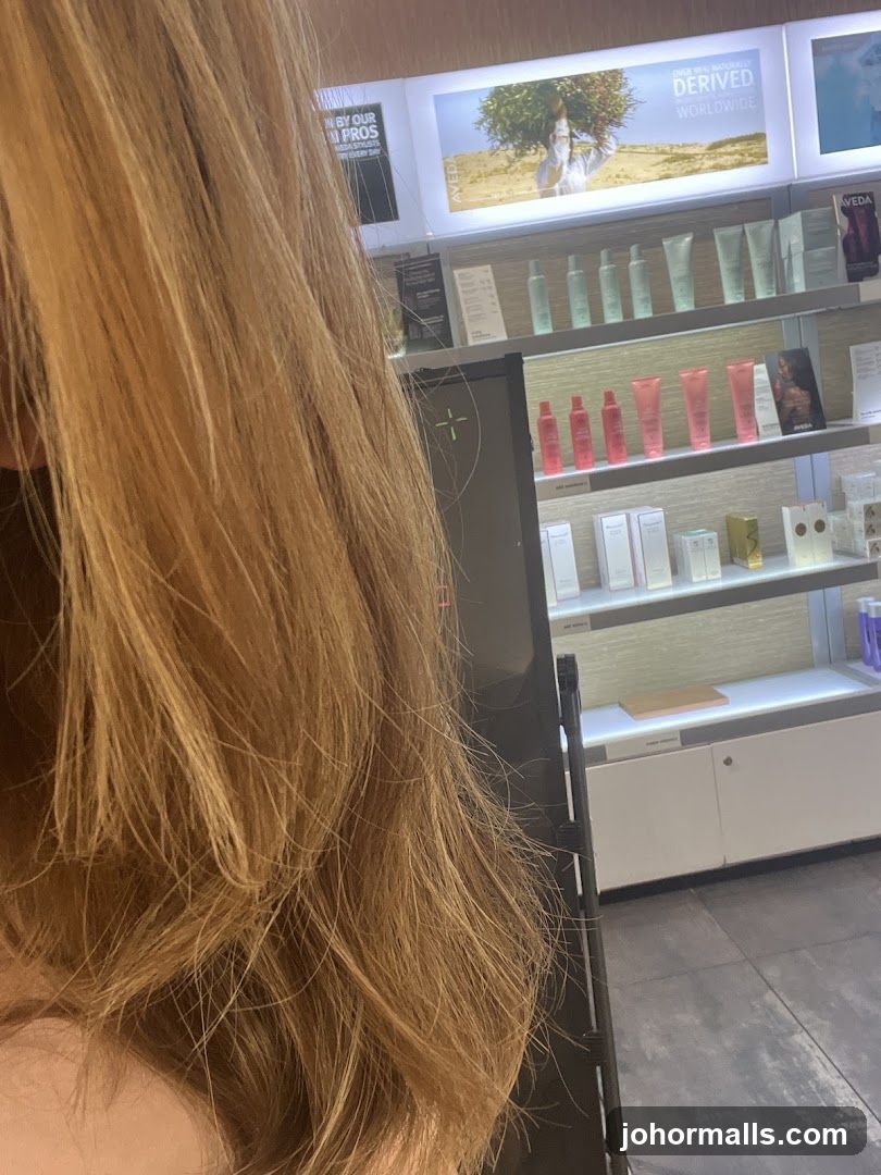 Hair Products Display