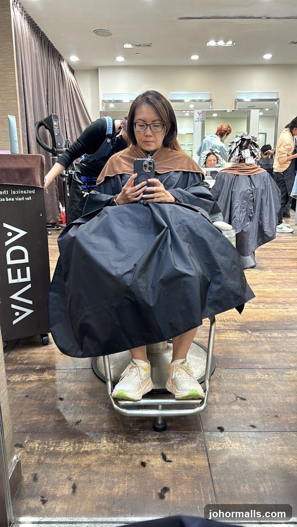 Woman at Hair Salon