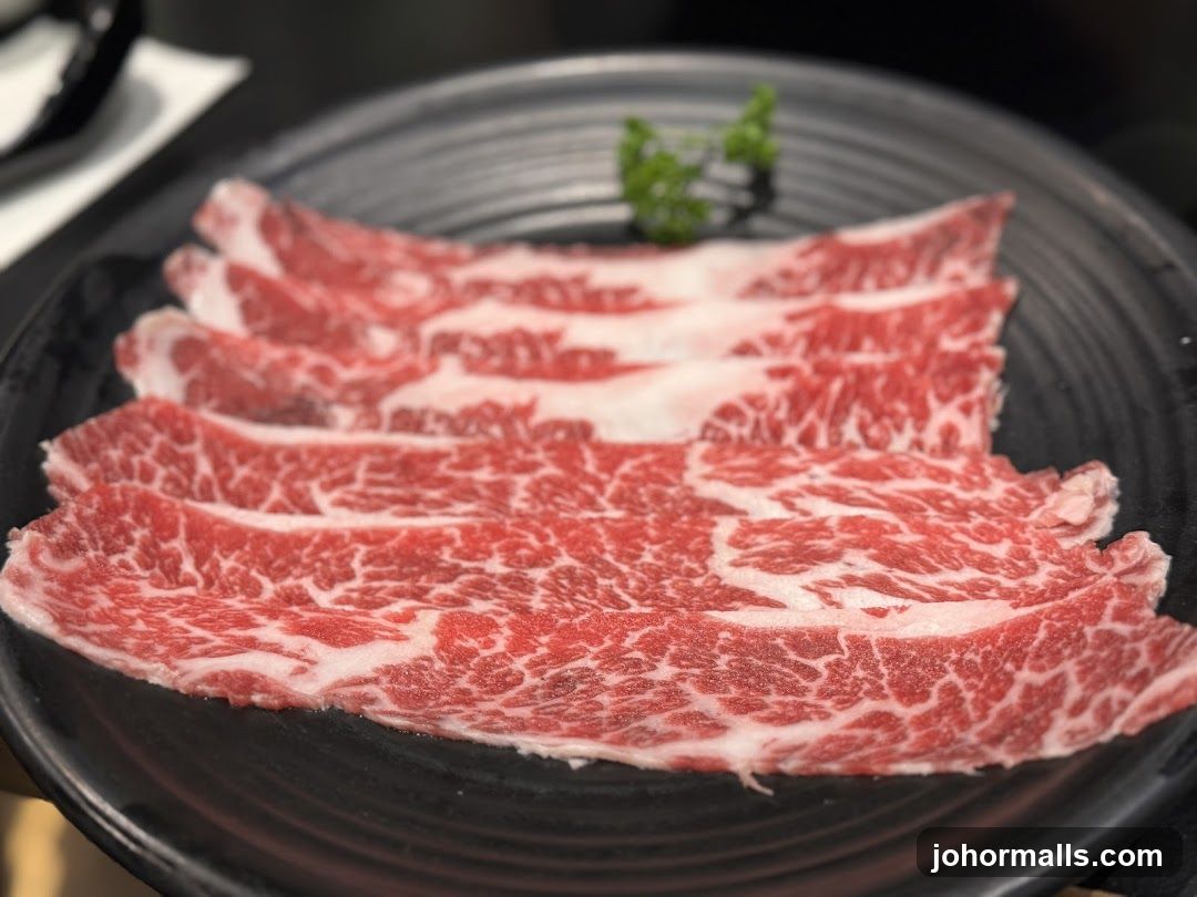 Thinly Sliced Raw Beef