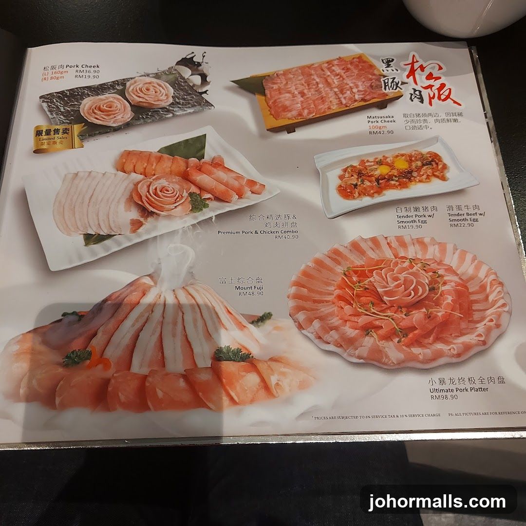 Pork and Beef Platters