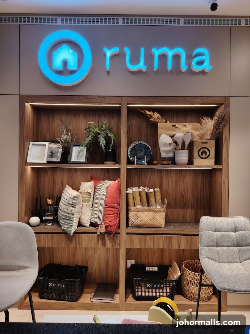 Ruma Home Goods Display