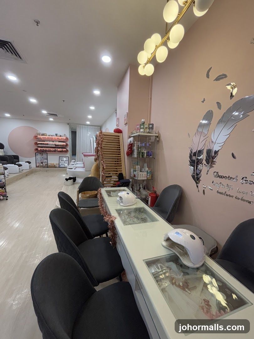 Nail Salon Interior