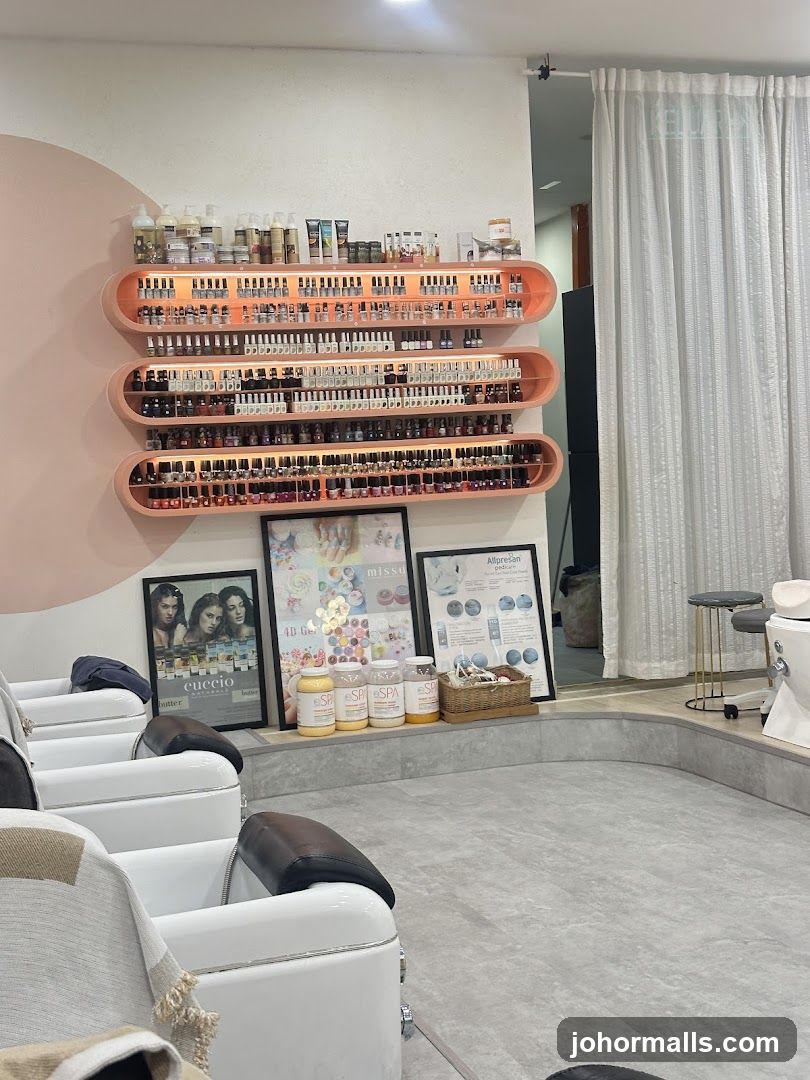 Nail Salon Interior