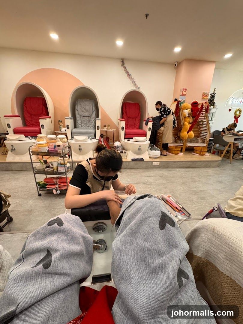 Nail Salon Interior