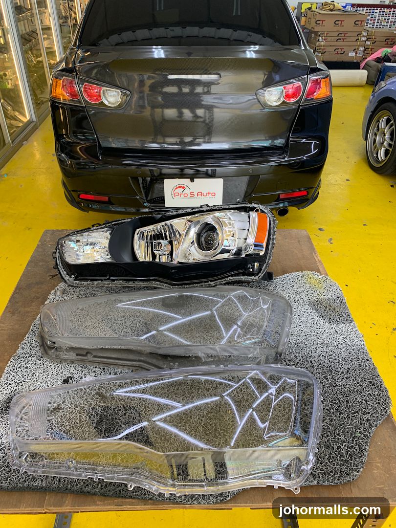 Car Headlights and Tail Lights