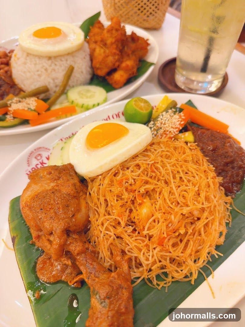 Nasi Lemak and Bee Hoon