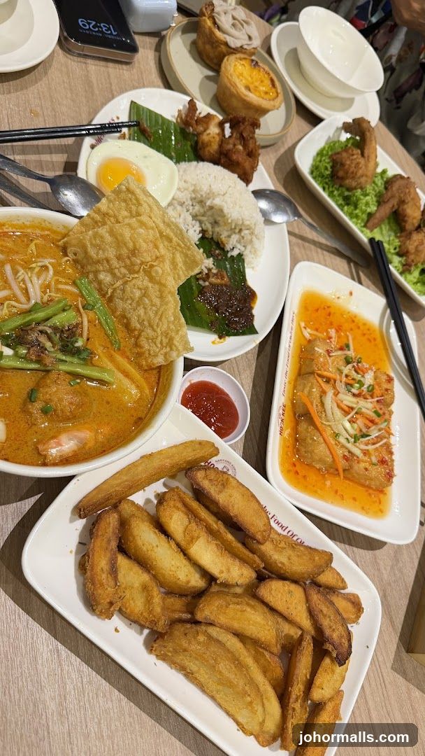 Assortment of Malaysian Dishes