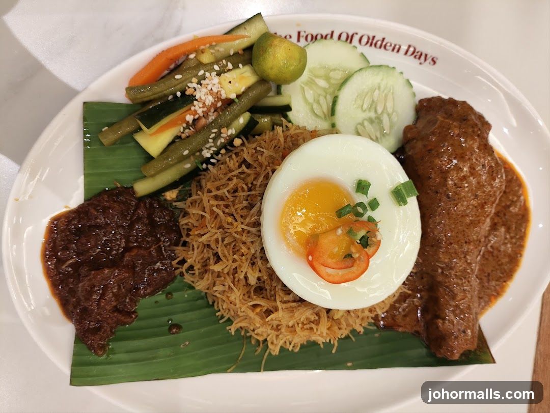 Nasi Lemak Dish
