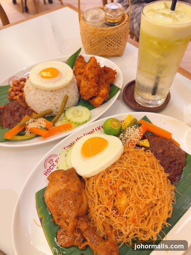 Nasi Lemak and Bee Hoon