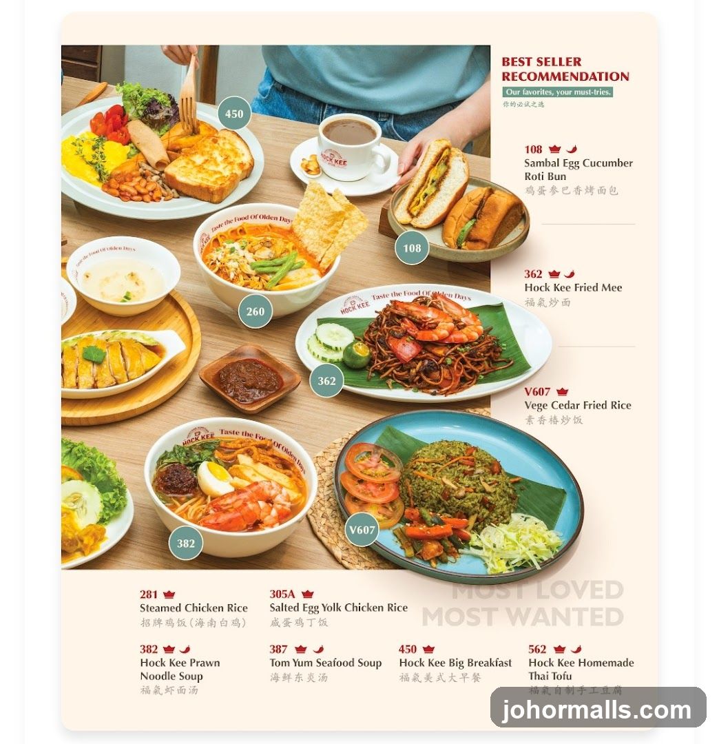 Hock Kee Menu Highlights